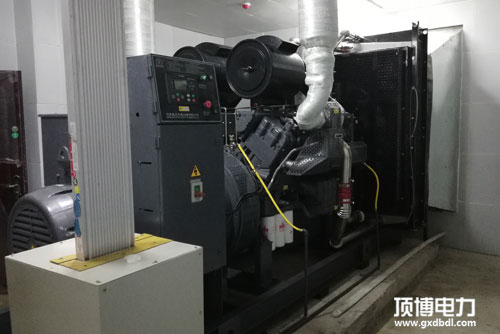 广西顶博发电机组制造排气系统故障导致性能下降